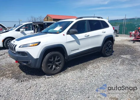 2017 Jeep Cherokee Trailhawk 4X4 из США, поврежденный, VIN 1C4PJMBB4HW635880